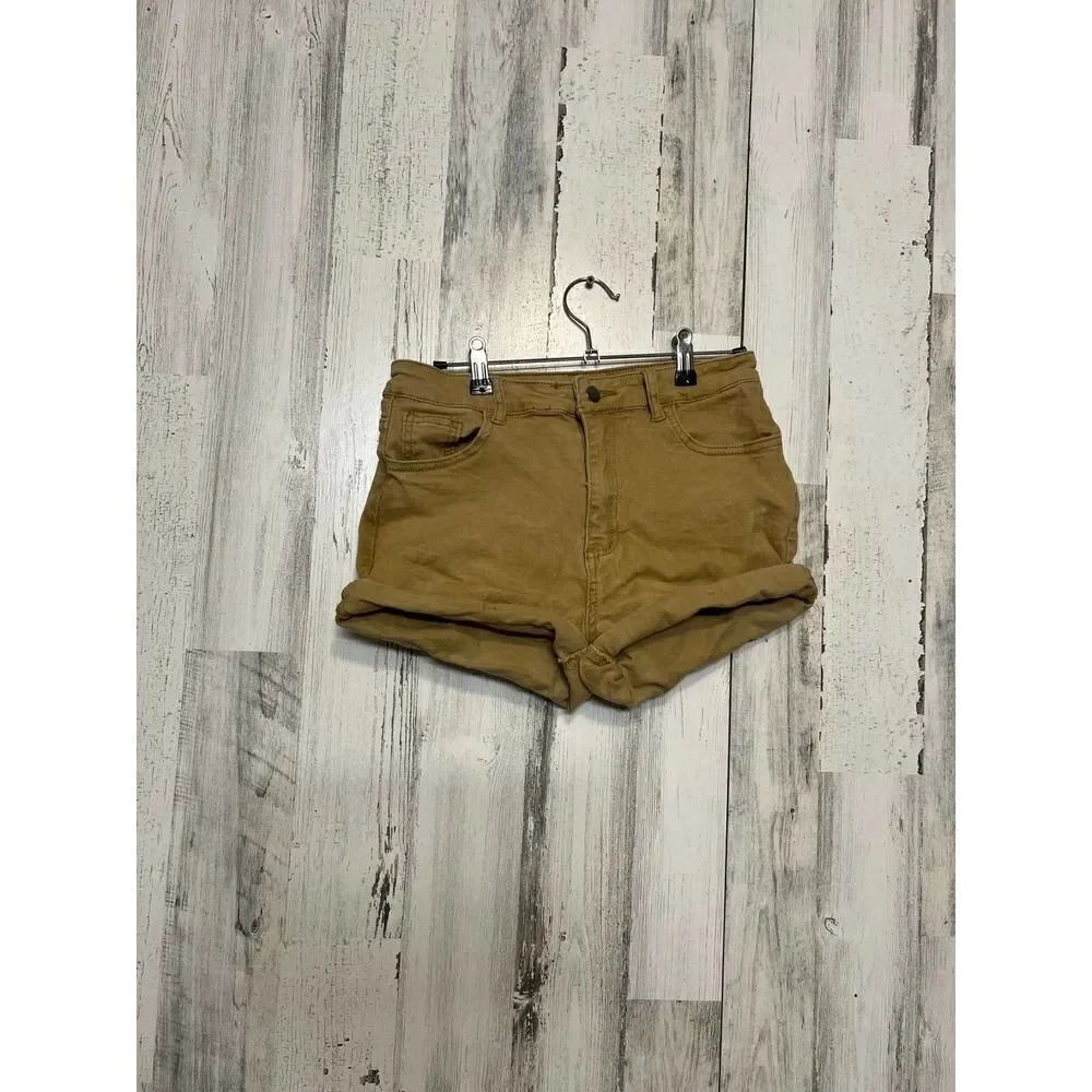 Brown Jean shorts